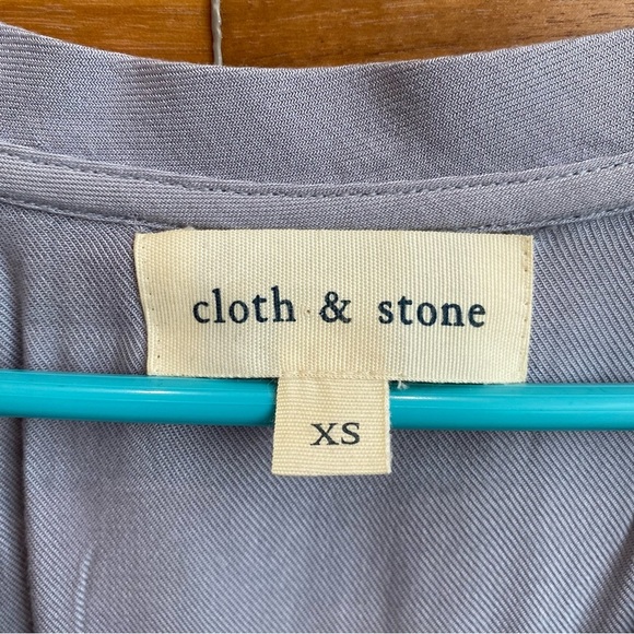 ANTHROPOLOGIE CLOTH & STONE Crispin Mini Tunic Dress, Size XS - Picture 3 of 5